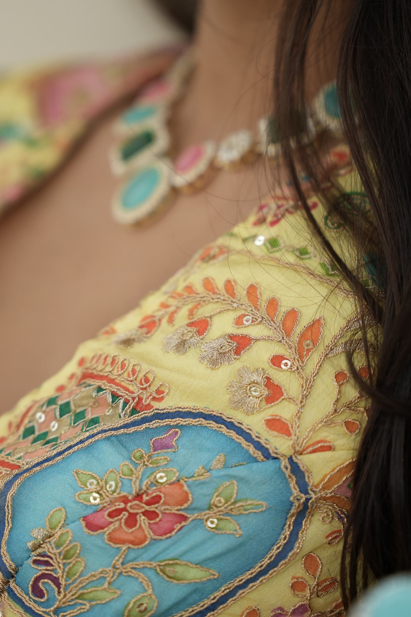 Sunshine Set (Sleeved Blouse)