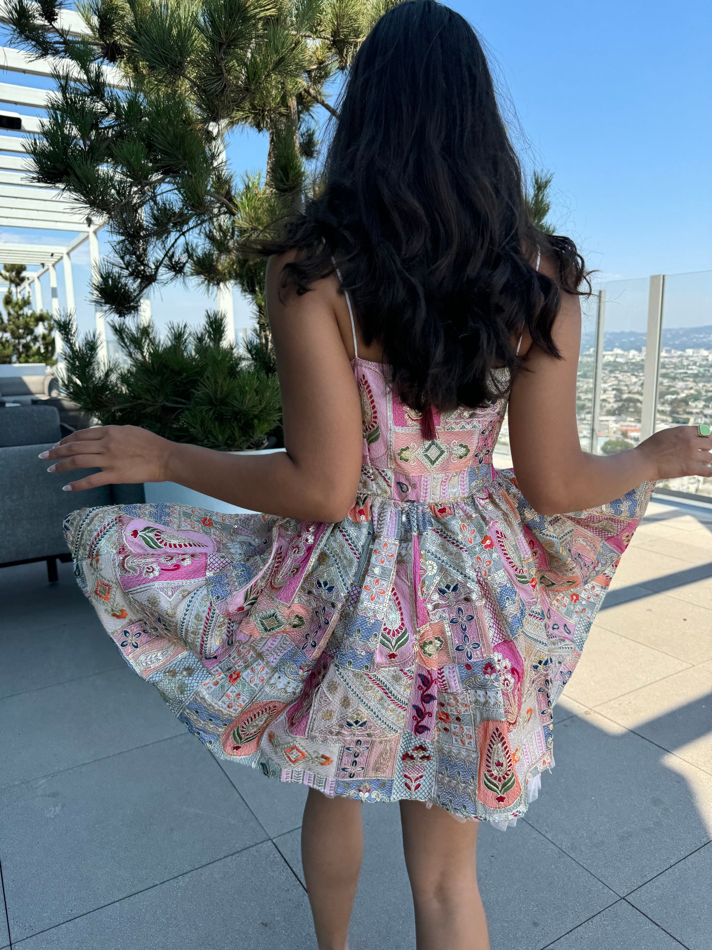 Glory Sleeveless Mini Dress