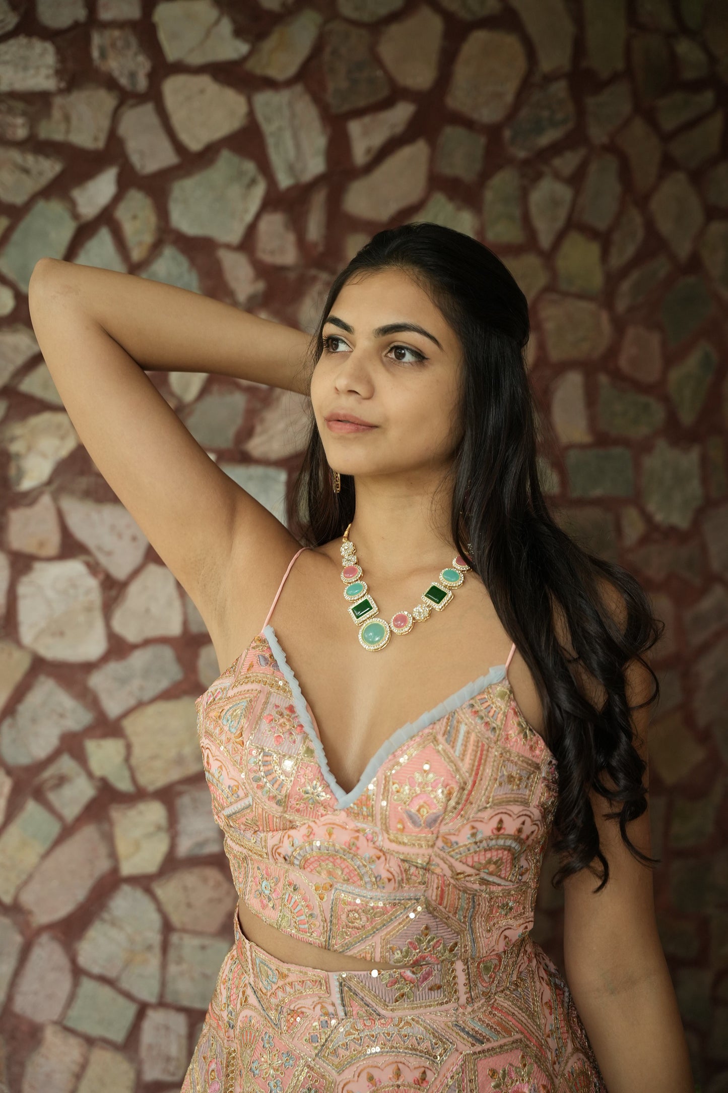 Princess Set (Spaghetti Strap Crop Top)