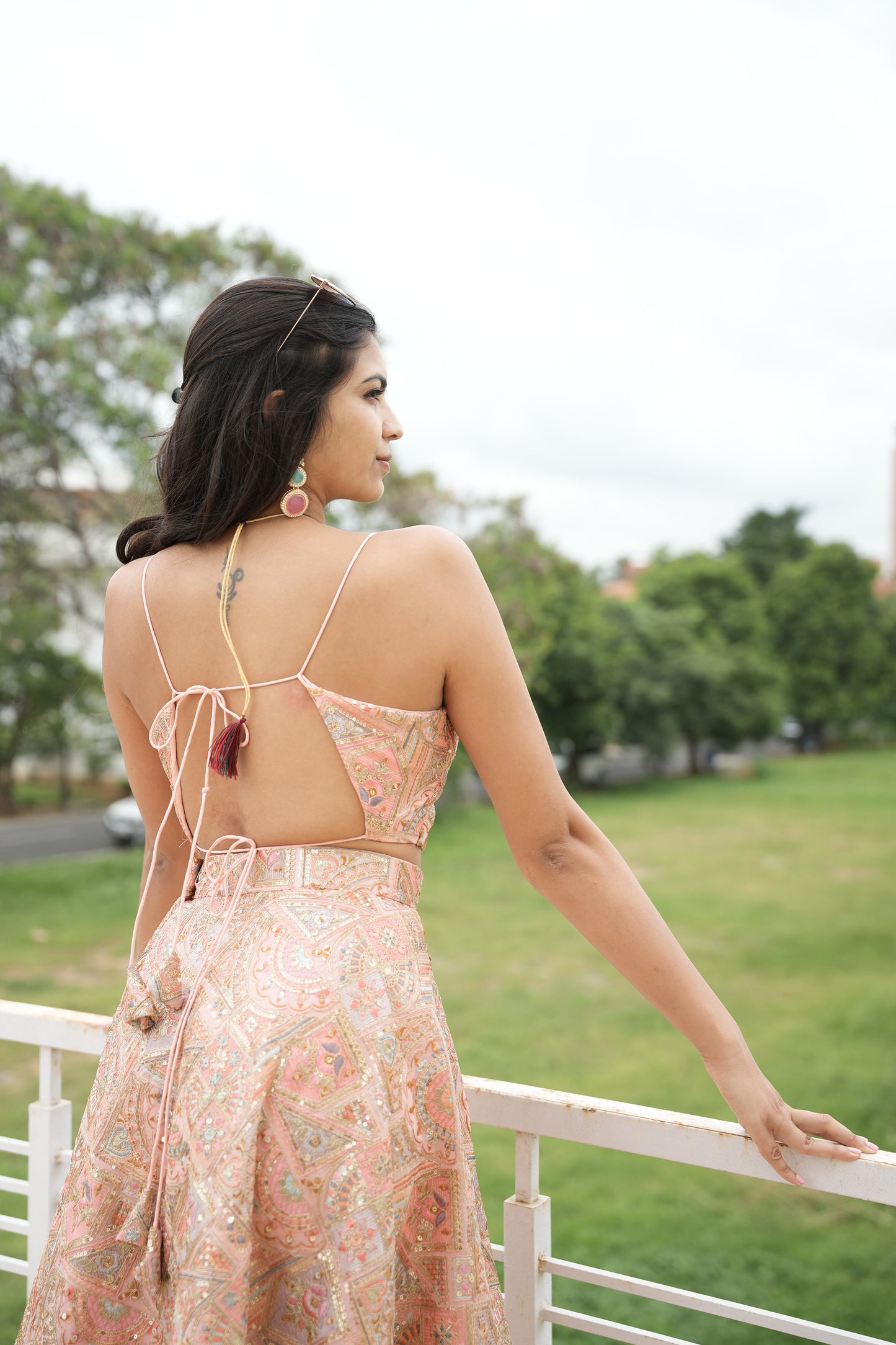 Princess Set (Spaghetti Strap Crop Top)