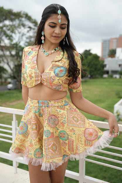 Sunshine Set (Mini Skirt)