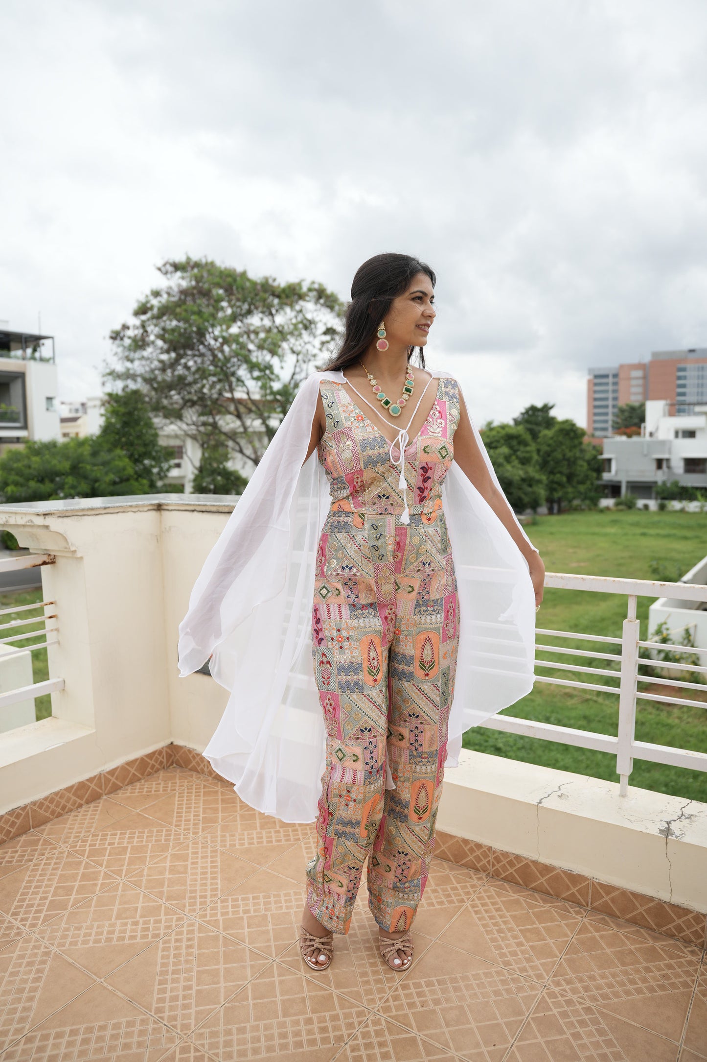Showstopper Set (V-Neck Jumpsuit)