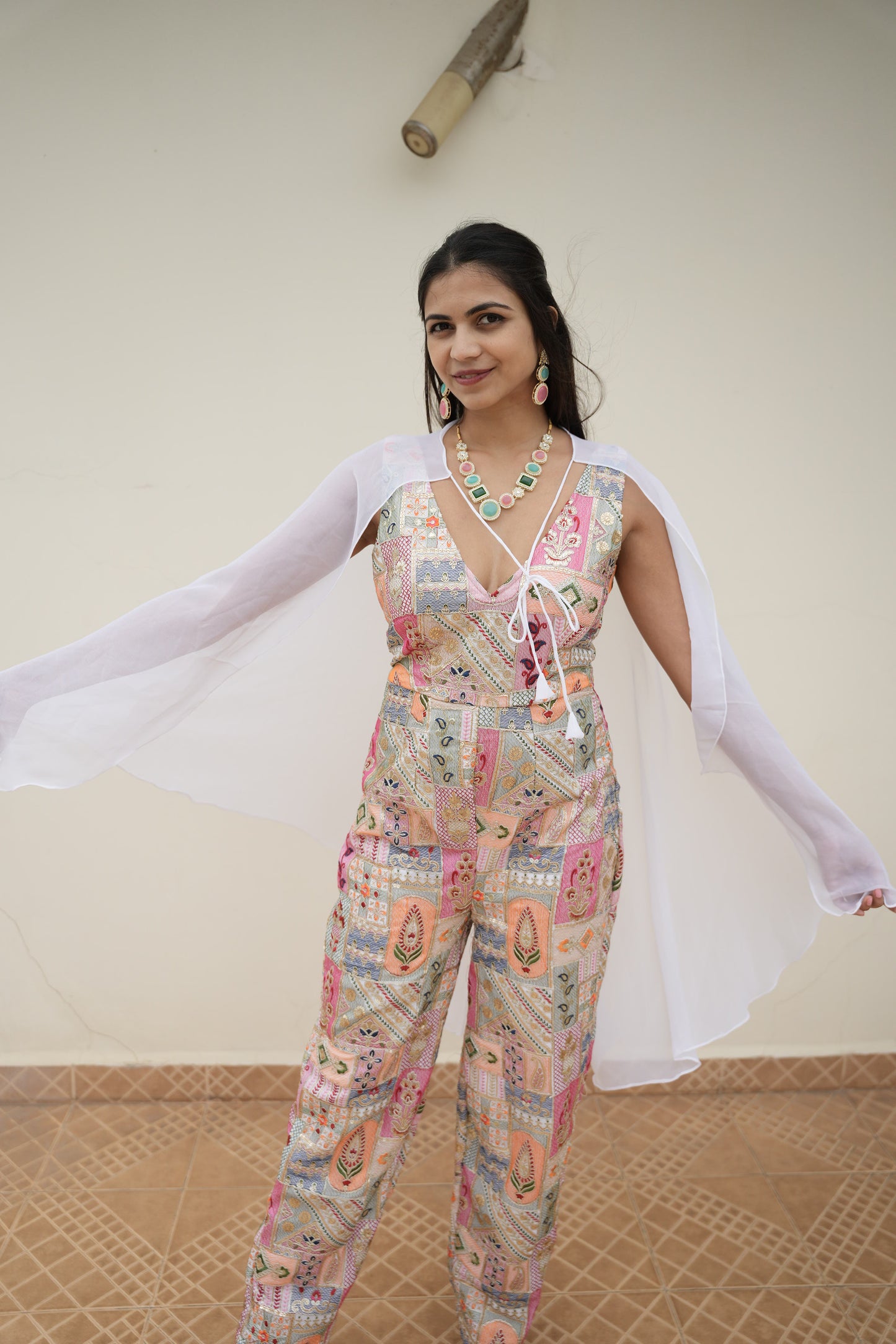 Showstopper Set (V-Neck Jumpsuit)