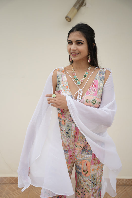 Showstopper Set (Cape Dupatta)
